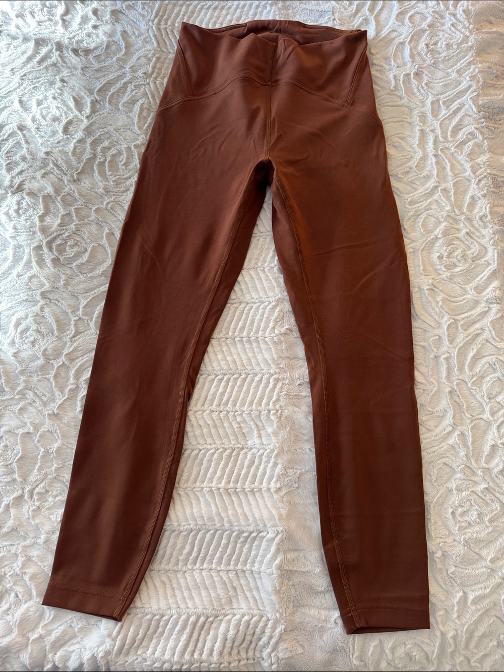 lululemon athletica Brown High-Waist Leggings